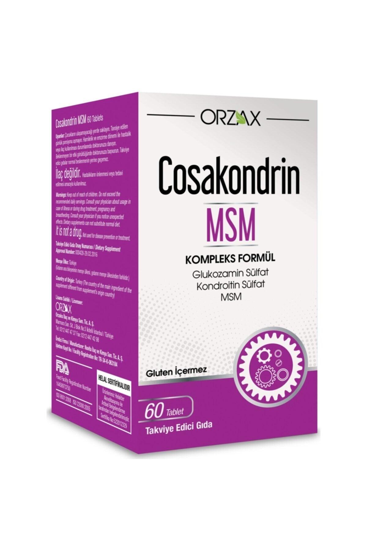 Cosakondrin Msm 60 Takviye - Meliya Kozmetik
