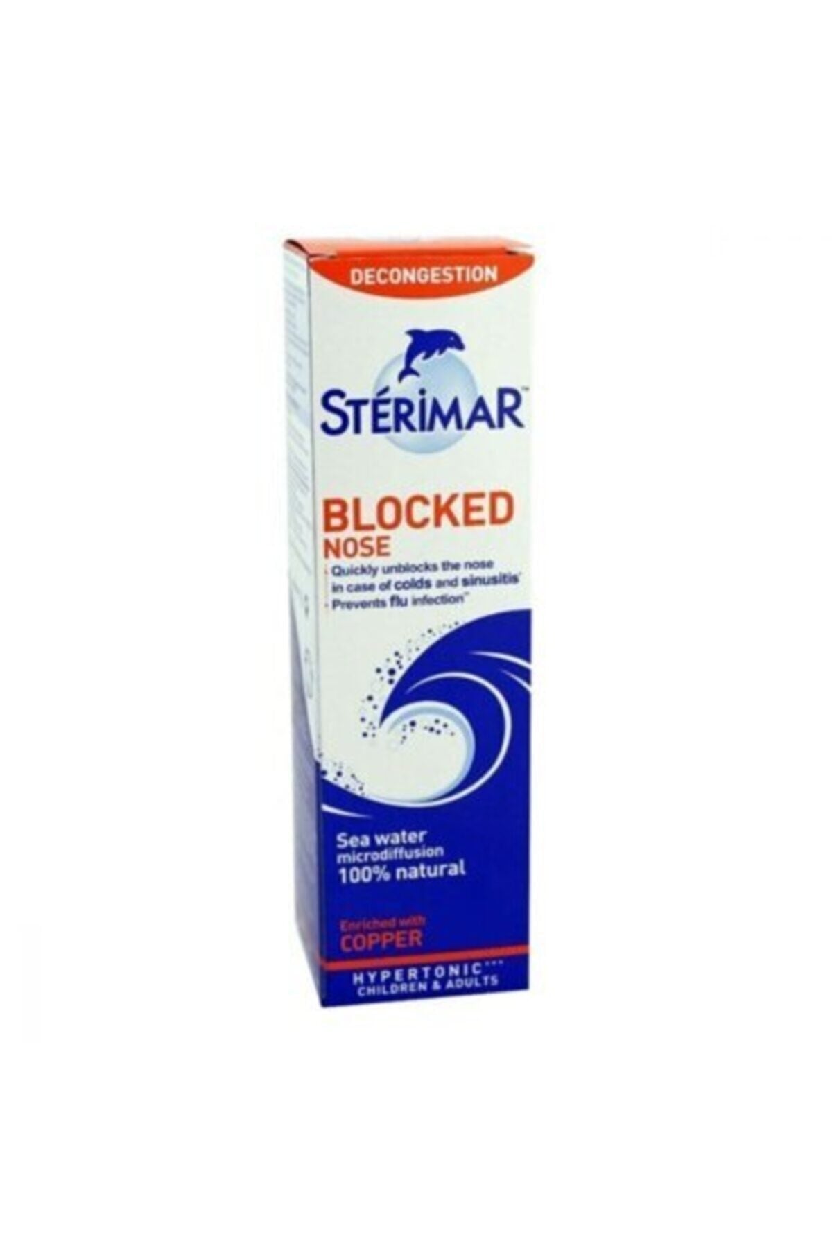 Sterimar Burun Spreyi Blocked Nose Hipertonik 50 ml - Meliya Kozmetik