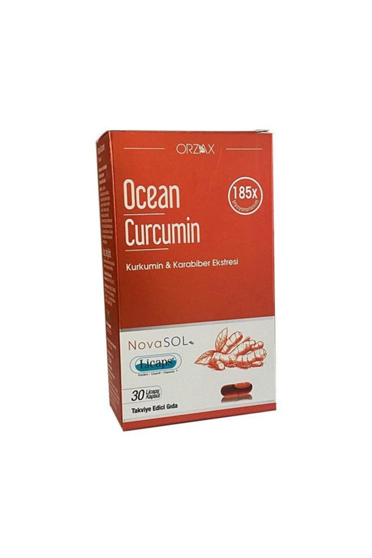 Ocean Curcumin Takviye Edici Gıda 30 Kapsül - Meliya Kozmetik