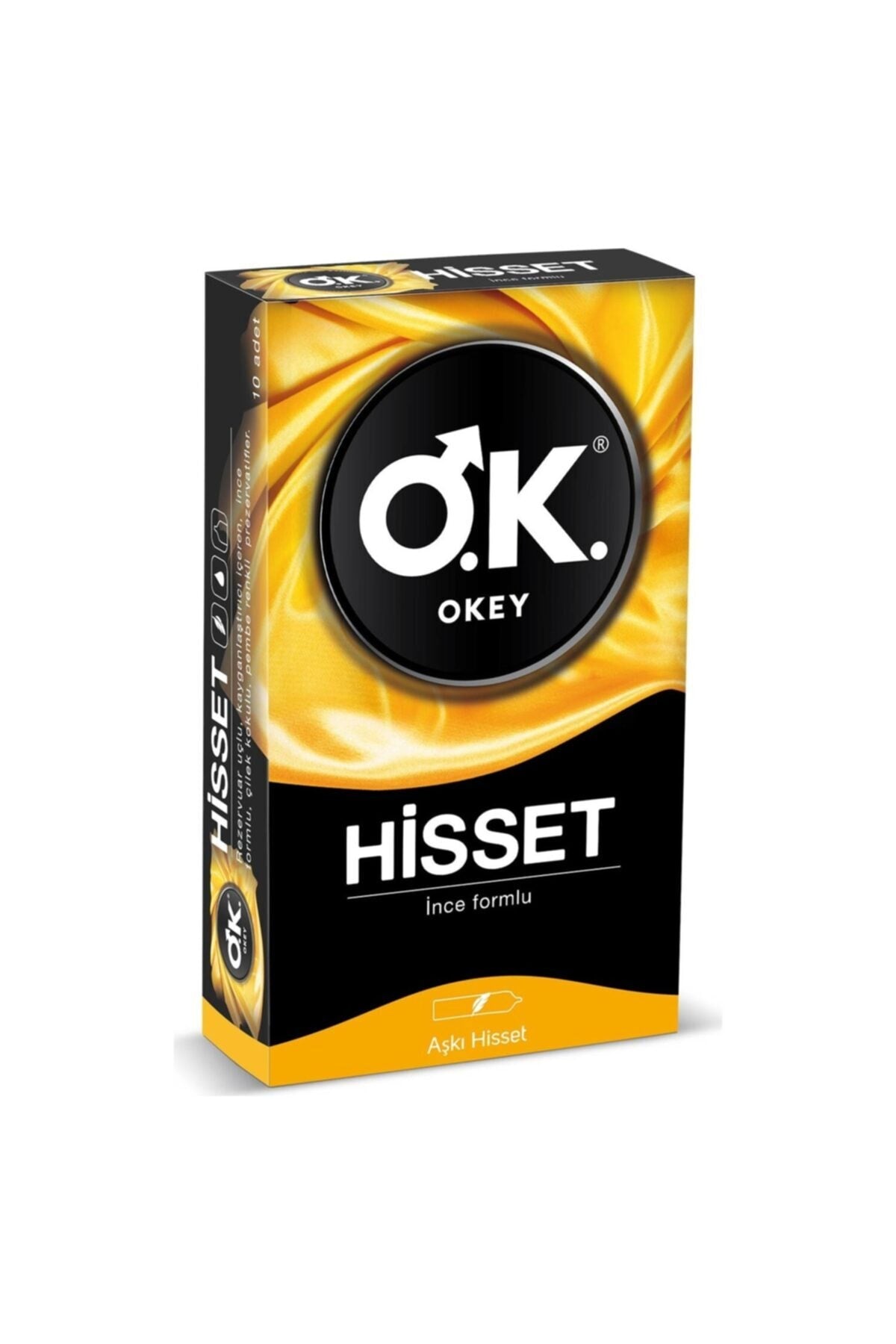 Okey Prezervatif Hisset 10'lu - Meliya Kozmetik