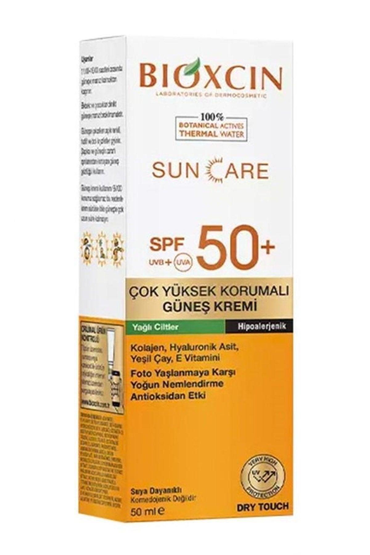 Bioxcin Sun Care Yağlı Ciltler Için Spf 50+ 50 Ml Güneş Kremi - Meliya Kozmetik
