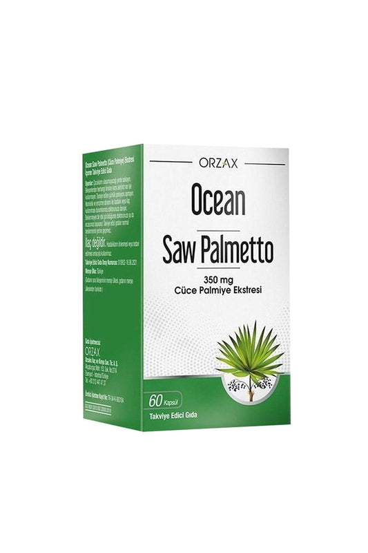 Ocean Saw Palmetto 350 mg Gıda Takviyesi 60 Kapsül - Meliya Kozmetik