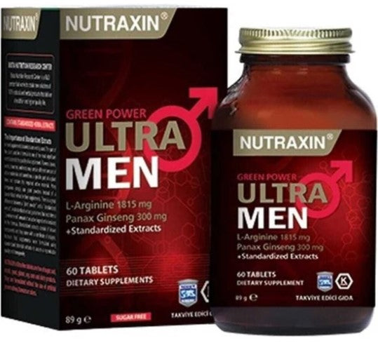 Nutraxin Ultra Men 60 Tablet - Meliya Kozmetik